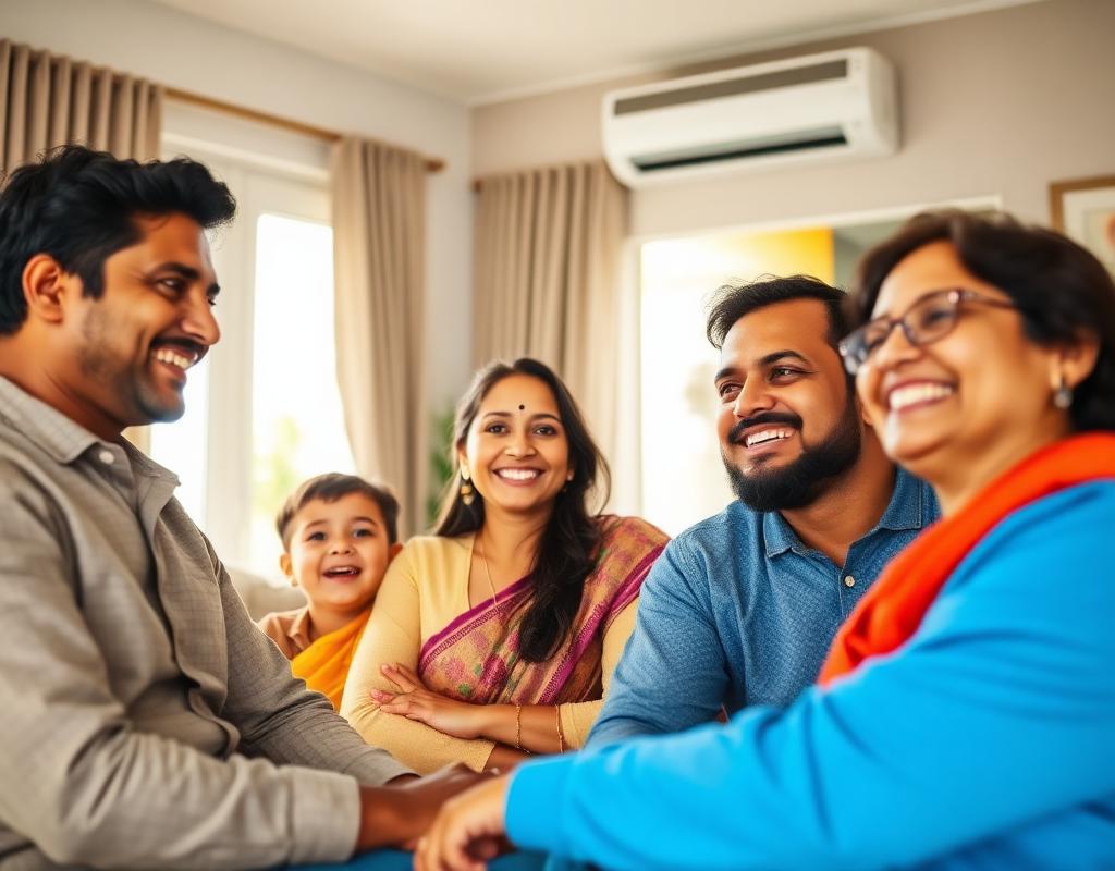 Happy family